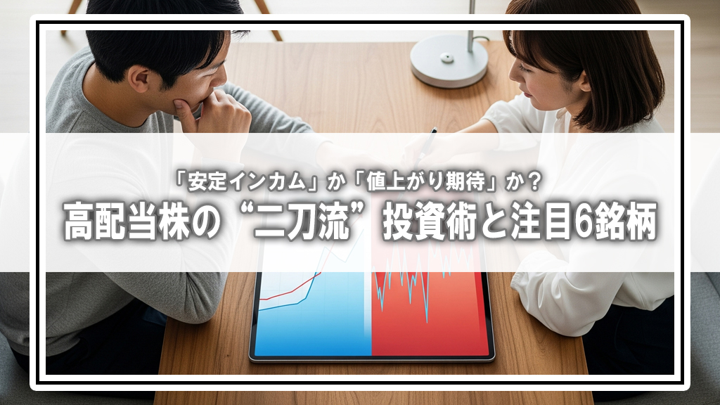 【ダイヤモンド・ザイ9月号・動画まとめ】「安定インカム」か「値上がり期待」か?高配当株の“二刀流”投資術と注目6銘柄
