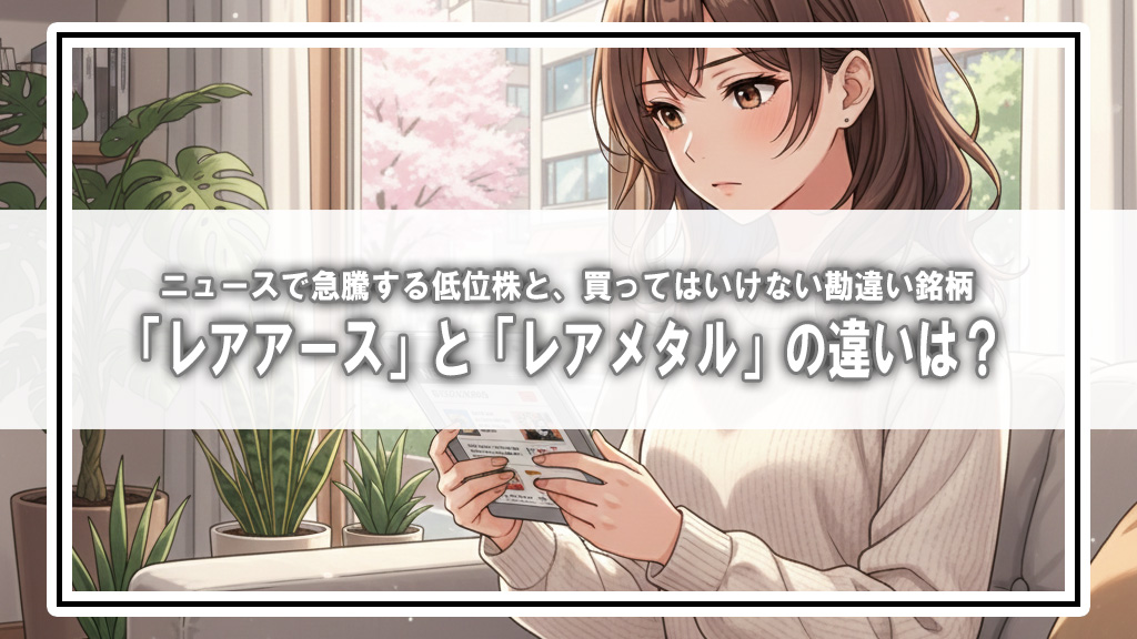 【株式テーマ】「レアアース」と「レアメタル」の違いは？ニュースで急騰する低位株と、買ってはいけない勘違い銘柄