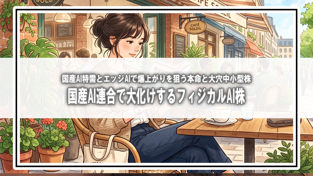 【最大1兆円の国策】国産AI連合に旭化成など30社集結！「フィジカルAI」で大化けする最強の産業データ保有企業